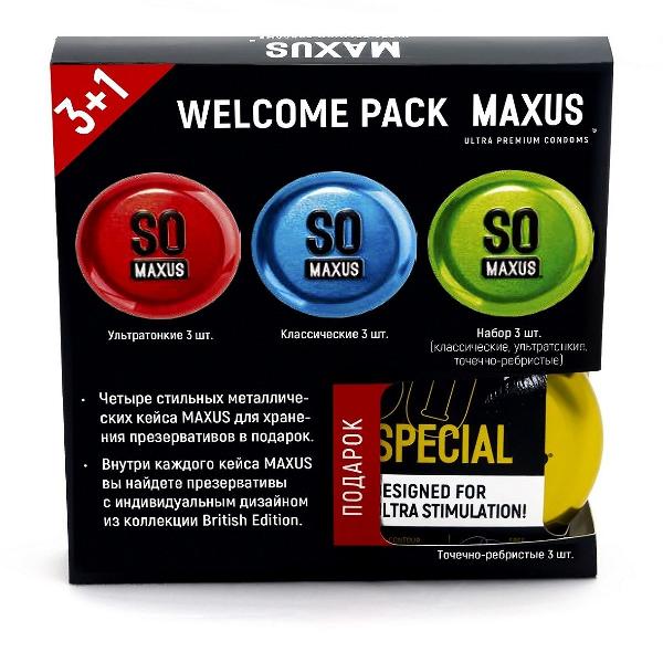Набор презервативов MAXUS Welcome Pack от Maxus