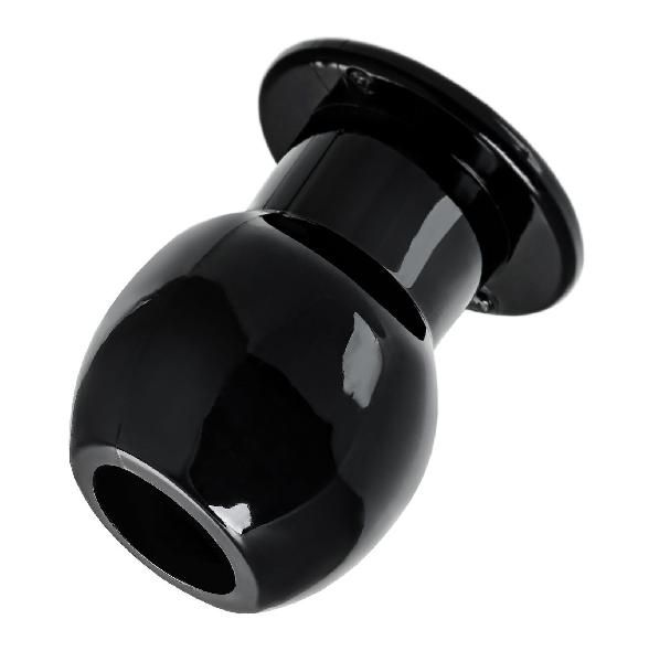 Черная анальная втулка Basic L - 7,5 см. от Toyfa Basic