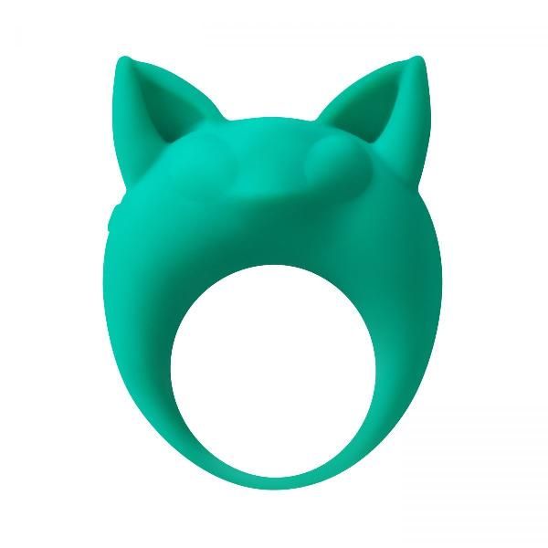 Зеленое эрекционное кольцо Lemur Remi от Lola toys