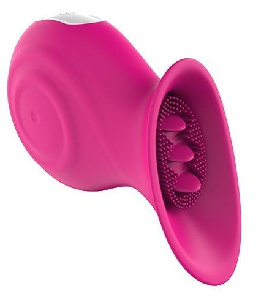 Розовый клиторальный стимулятор PLEASURE SNAIL от Dream Toys