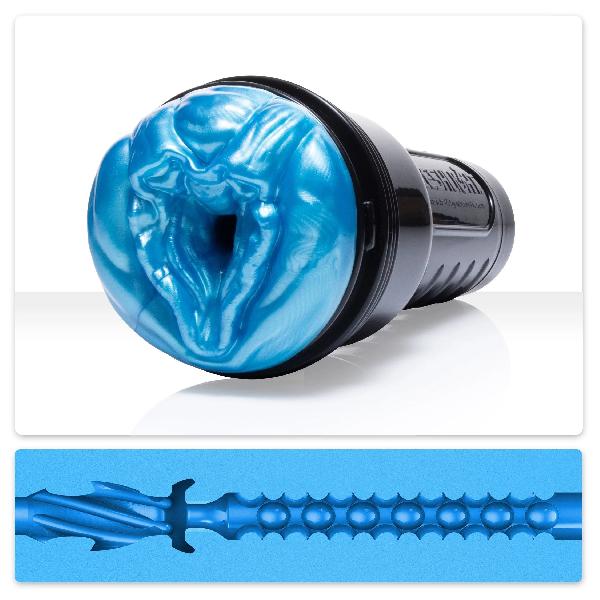 Мастурбатор-вагина Fleshlight Freaks Alien Blue Metallic от Fleshlight