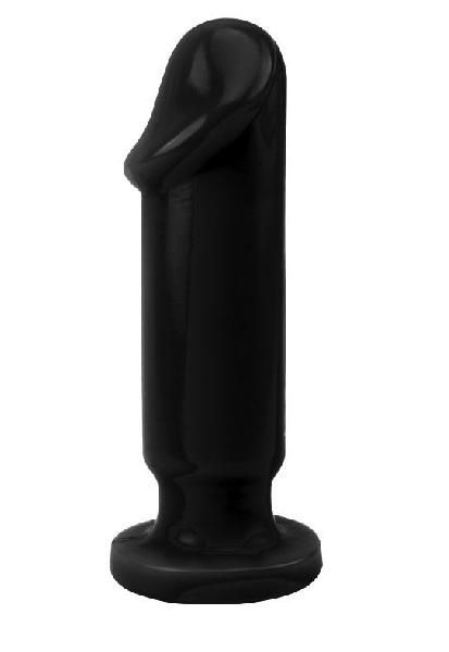 Черный анальный фаллоимитатор Anal Trainer L - 16,5 см. от CNT
