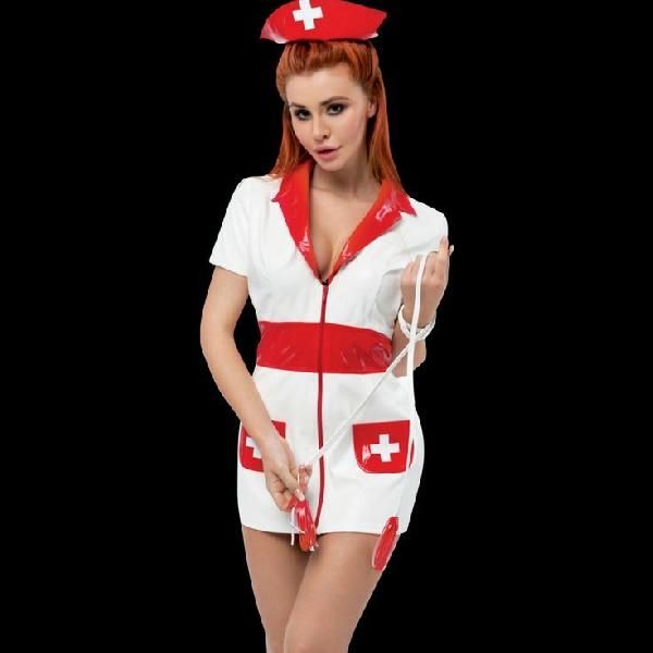 Костюм медсестры с красным чепчиком от MensDreams