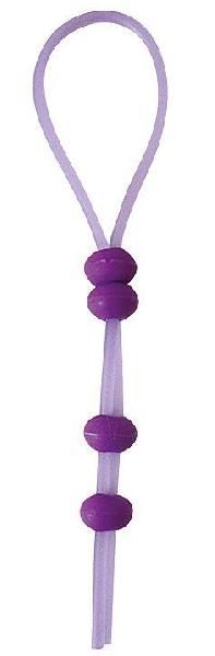 Фиолетовое эрекционное лассо  от Bior toys