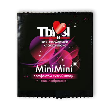 Женский сужающий гель-лубрикант MiniMini в одноразовой упаковке - 4 гр. от Биоритм