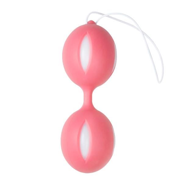 Розовые вагинальные шарики Wiggle Duo от EDC