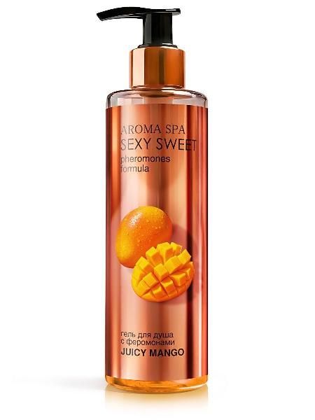 Гель для душа с феромонами и ароматом манго Juicy Mango - 200 мл. от Биоритм