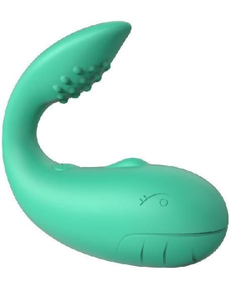 Зеленый стимулятор Whale с управлением через приложение от Eroticon