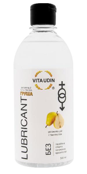 Интимный гель-смазка на водной основе VITA UDIN с ароматом груши - 500 мл. от VITA UDIN