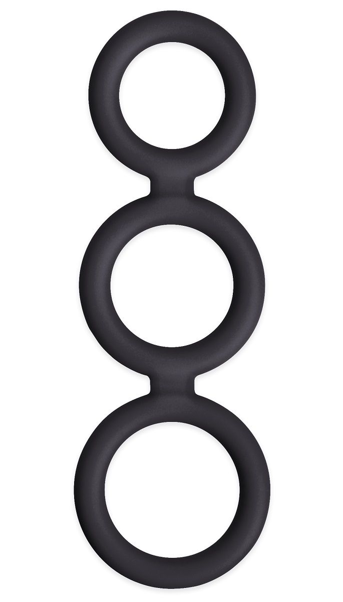 Тройное эрекционное кольцо Renegade Triad Cock Ring от NS Novelties