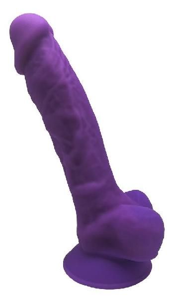 Фиолетовый фаллоимитатор Model 1 - 17,6 см. от Adrien Lastic