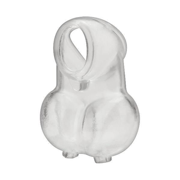 Прозрачная насадка-утяжка для мошонки Ball Sheath With Compression Cock Support от BlueLine