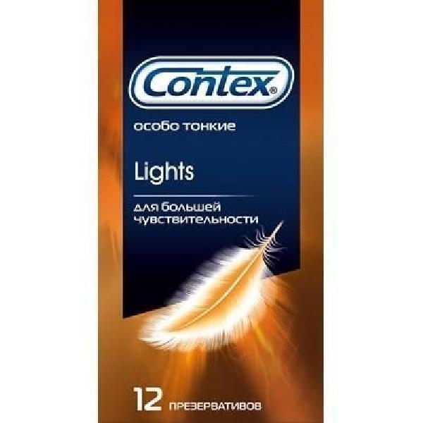 Особо тонкие презервативы Contex Lights - 12 шт. от Contex