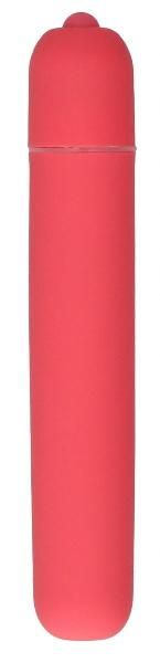 Розовая вибропуля Bullet Vibrator Extra Long - 10,5 см. от Shots Media BV