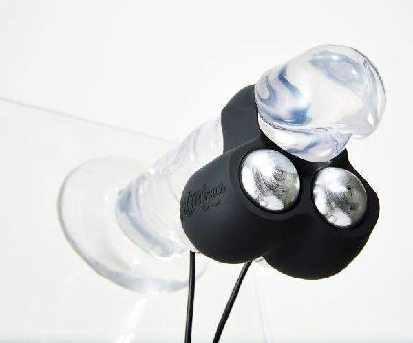 Черный инновационный мужской вибростимулятор JETT от Hot Octopuss