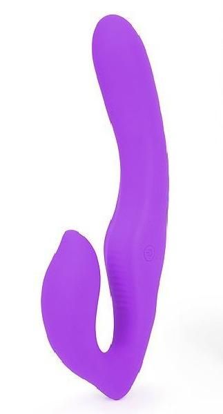 Фиолетовый безремневой страпон NAMI от S-HANDE