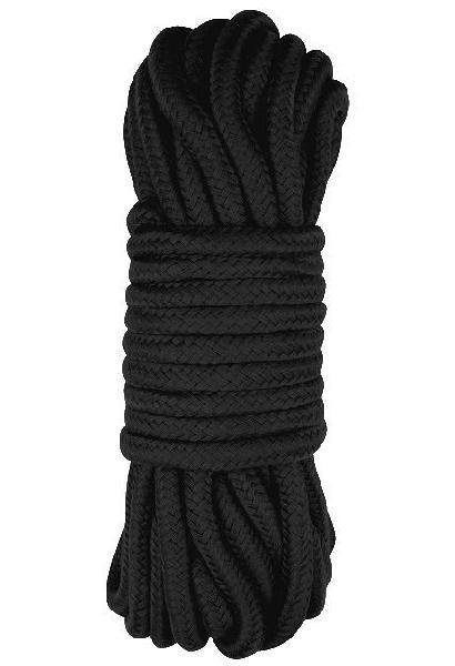 Черная веревка для шибари Bind Love Rope - 10 м. от Chisa