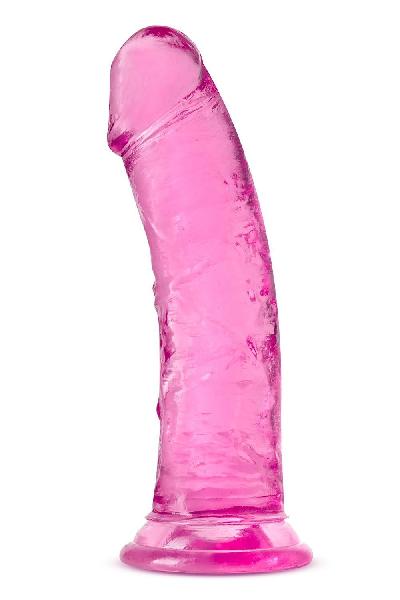 Розовый фаллоимитатор Roar N’ Ride - 20,3 см. от Blush Novelties