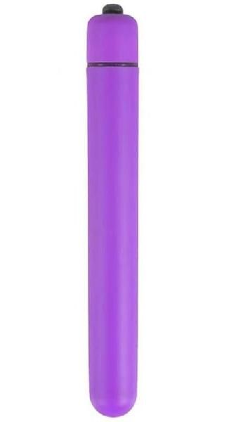 Фиолетовая удлиненная вибропуля - 13 см. от Главсексмаг