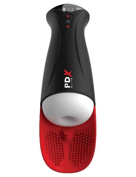 Мастурбатор в колбе с вибрацией Fuck-O-Matic Pro XL от Pipedream