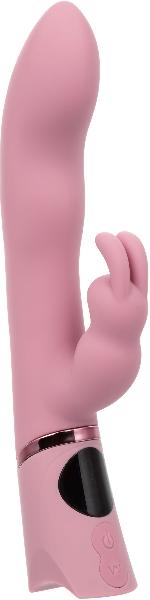 Розовый вибратор-кролик Orgasmatron Digital G-Bunny - 22,2 см. от California Exotic Novelties