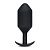 Черная пробка для ношения Snug Plug 7 - 18 см. от b-Vibe
