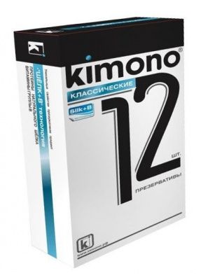 Классические презервативы KIMONO - 12 шт. от Kimono