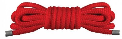 Красная нейлоновая верёвка для бандажа Japanese Mini - 1,5 м. от Shots Media BV