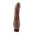 Коричневый вибратор 7.6” Vibe Cock - 19,5 см. от Chisa