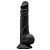 Черный фаллоимитатор Model 3 - 17,5 см. от Adrien Lastic