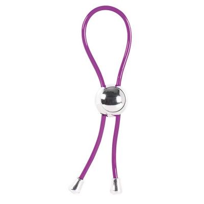 Фиолетовое утягивающее лассо HARD TO PLEASE от Toy Joy