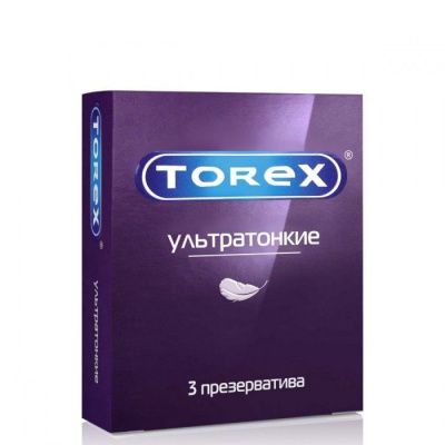 Презервативы Torex  Ультратонкие  - 3 шт. от Torex