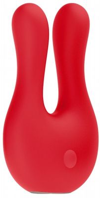 Красный клиторальный стимулятор Exceptional - 10,4 см. от Shots Media BV
