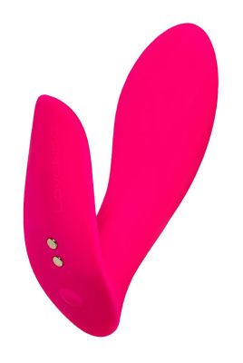 Розовый вибратор в трусики Flexer для стимуляции точки G от Lovense