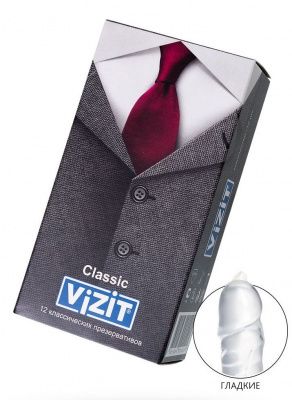 Классические презервативы VIZIT Classic - 12 шт. от VIZIT