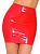 Красная бесшовная юбка из латекса от LatexAS