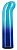 Голубой изогнутый мини-вибромассажер Glam G Vibe - 12 см. от California Exotic Novelties