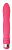 Розовый эргономичный вибратор Sexy Friend - 17,5 см. от Bior toys