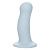 Голубой анальный фаллоимитатор из жидкого силикона Foam - 12 см. от California Exotic Novelties