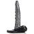 Серый фантазийный фаллоимитатор The Gargoyle Rock Hard Silicone Dildo - 23,6 см. от XR Brands