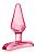 Розовая анальная пробка Jolly Plug - 7 см. от Blush Novelties