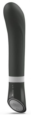 Черный G-стимулятор с вибрацией Bgood Deluxe Curve - 19,3 см. от B Swish