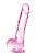 Розовый фаллоимитатор 6 Inch Crystalline Dildo - 15,2 см. от Blush Novelties