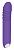 Фиолетовый светящийся G-стимулятор The G-Rave - 15,1 см. от Evolved