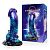 Оригинальный фаллоимитатор с широким фигурным основанием - 19 см. от Bior toys