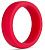 Красное эрекционное кольцо Silicone Go Pro Cock Ring  от Blush Novelties