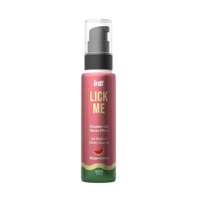 Гель Lick Me с согревающим эффектом и ароматом арбуза - 50 мл. от INTT