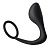 Черное эрекционное кольцо с анальной пробкой Anal Plug With Cockring от Dream Toys