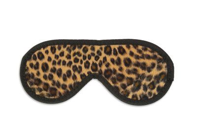 Закрытая маска леопардовой расцветки от Пикантные штучки