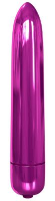 Розовая гладкая вибропуля Rocket Bullet - 8,9 см. от Pipedream